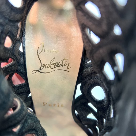 🌷❤️🔥SPRING SALE 🔥 FINAL PRICE🌷Christian Louboutin Let Me Tell You Boots 36 - Picture 3 of 7